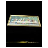 Painting of the last supper.