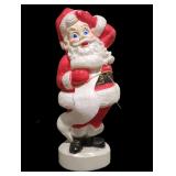 Blowmold Santa Yard Decor