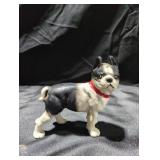Small Cast Iron Dog Statue