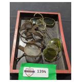 Vintage glasses lot.