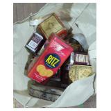 Tin cans bag lot.