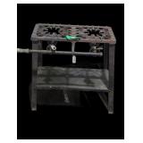 Vintage Double Burner Industrial Stove.