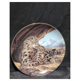 "The Snow Leopard" Collector Plate