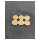 Collection of 100 Wheat Pennies