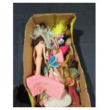 Vintage dolls box lot.