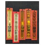 Vintage Watch Band Collection - Set of Five