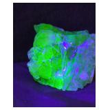 Uranium glass mineral.