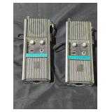 Pair of pathfinder walkie talkies.