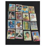 Vintage Baseball Cards Assortment