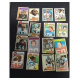Vintage NFL Football Card Collection