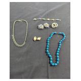Misc. Costume jewelry lot.