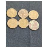 Collection of 100 Wheat Pennies in Bag