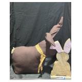 Decorative Bunny Figures Set