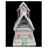 Pastel Gingerbread House Decoration.