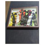 Framed Collection of Ferret Show Ribbons