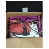 Misc. House hold items box lot.
