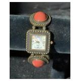 Quartz flexible watch.