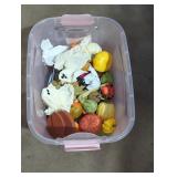 Fall decor tote lot.