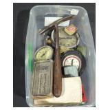 Vintage Gauges and Tools Collection