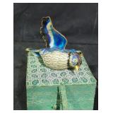 Blue Bird Cloisonn© Figurine.