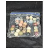 Marbles in a bag lot.