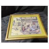 Bull Durham Tobacco Framed Advertisement Print