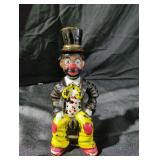 Black Americana Clown Decanter