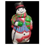 Blowmold Snowman Yard Decor