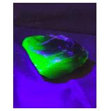 Uranium glass mineral.