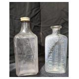 2 Glass Bottles