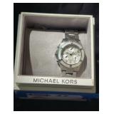 Dual-Brand Watch with White Dial