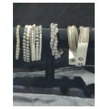 Costume jewelry bracelets lot