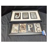 Framed Alphabet Photography