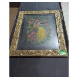 Decorative Bird and Floral Wall Art