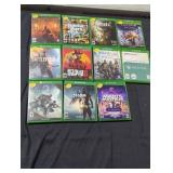 11 Xbox one games lot.