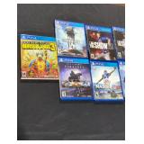 11 Ps4 games lot.
