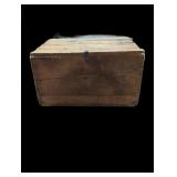 Rustic Wooden Storage Chest
