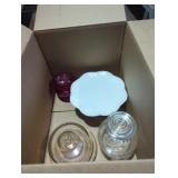 Assorted Decorative Glass Items