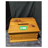 Wooden Donation or Suggestions Box