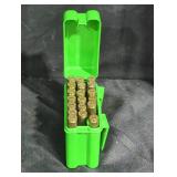 30-06 Springfield rifle ammo(19) and cartridge