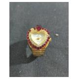 Costume jewelry ring lot.
