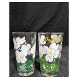 Dogwood Flower Glasses