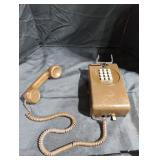 Vintage Push-Button Wall Telephone