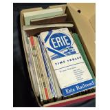 Railroad Time Tables Pamphlet Lot