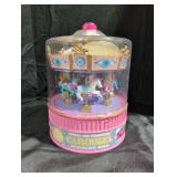 Wind Up Musical Carousel Jewelry Box