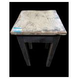 Black and White Side Table