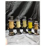 Cast Iron Mr.Peanut Statues Lot