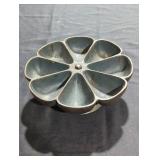 Cast iron cobblers nail caddy.