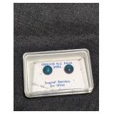 Genuine Paua Shell Earrings