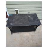Outdoor Patio Table 35" L x 19" H